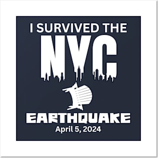 I Survived The NYC Earthquake Posters and Art